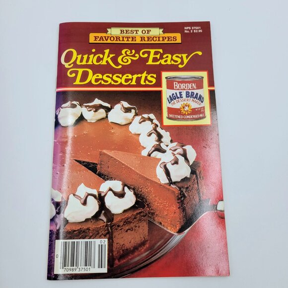 Best Of Recipes Booklets Barbecues Light To Luscious Quick & Easy Desserts Cook - Picture 9 of 13